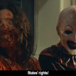 Scaffidi and Thornton in Terrifier 3