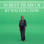 The 50 Best Films of 2024 title graphic featuring Lea Seydoux against a greenscreen